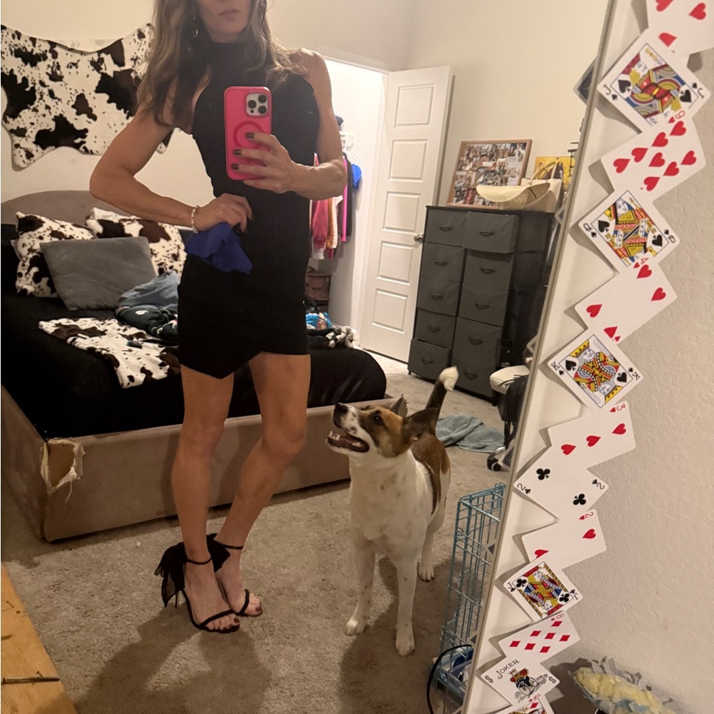 Superdown Tegan Black Mini Dress